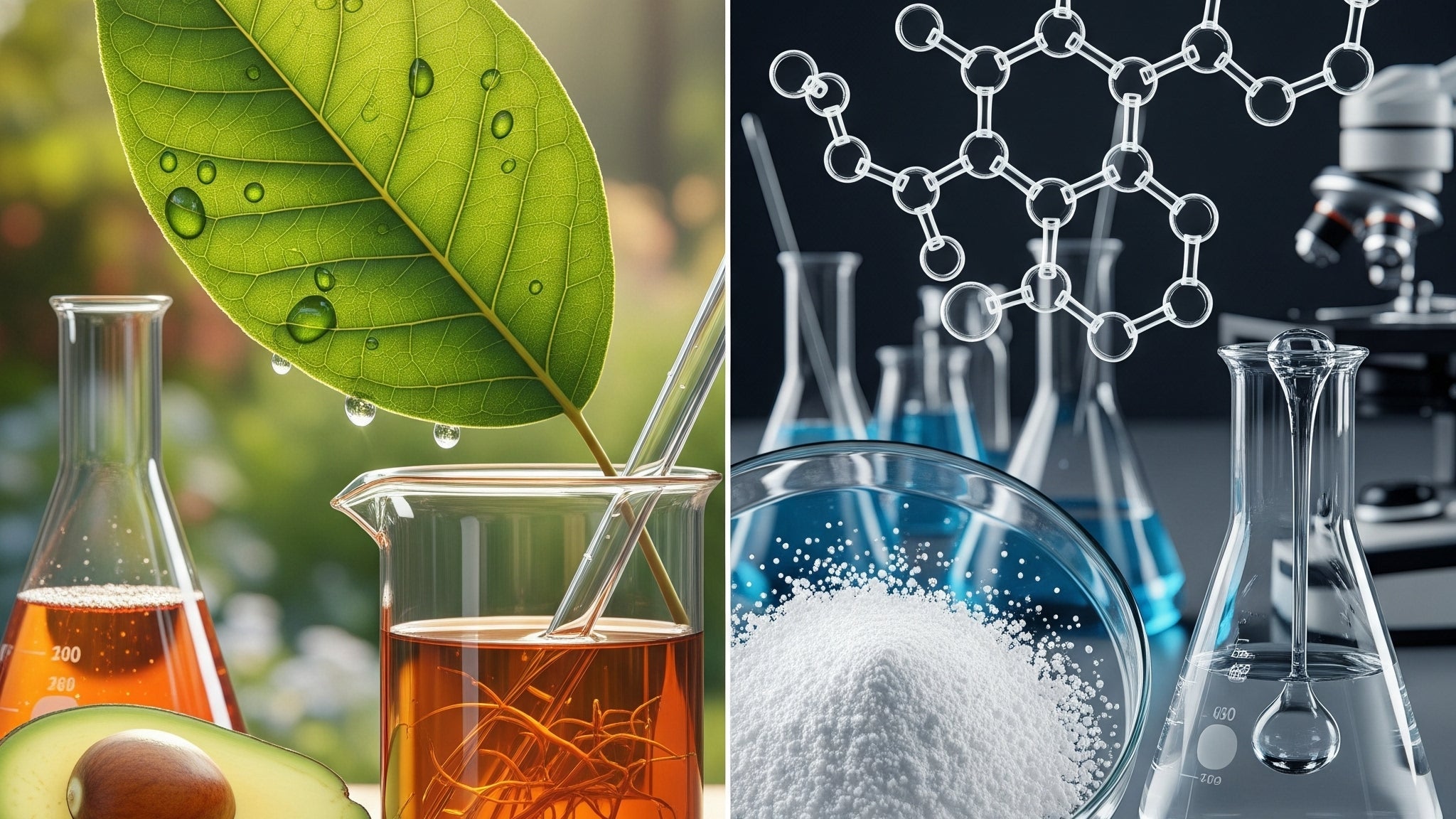 Ativos naturais vs sintéticos: o que realmente importa em fórmulas para peles frágeis?