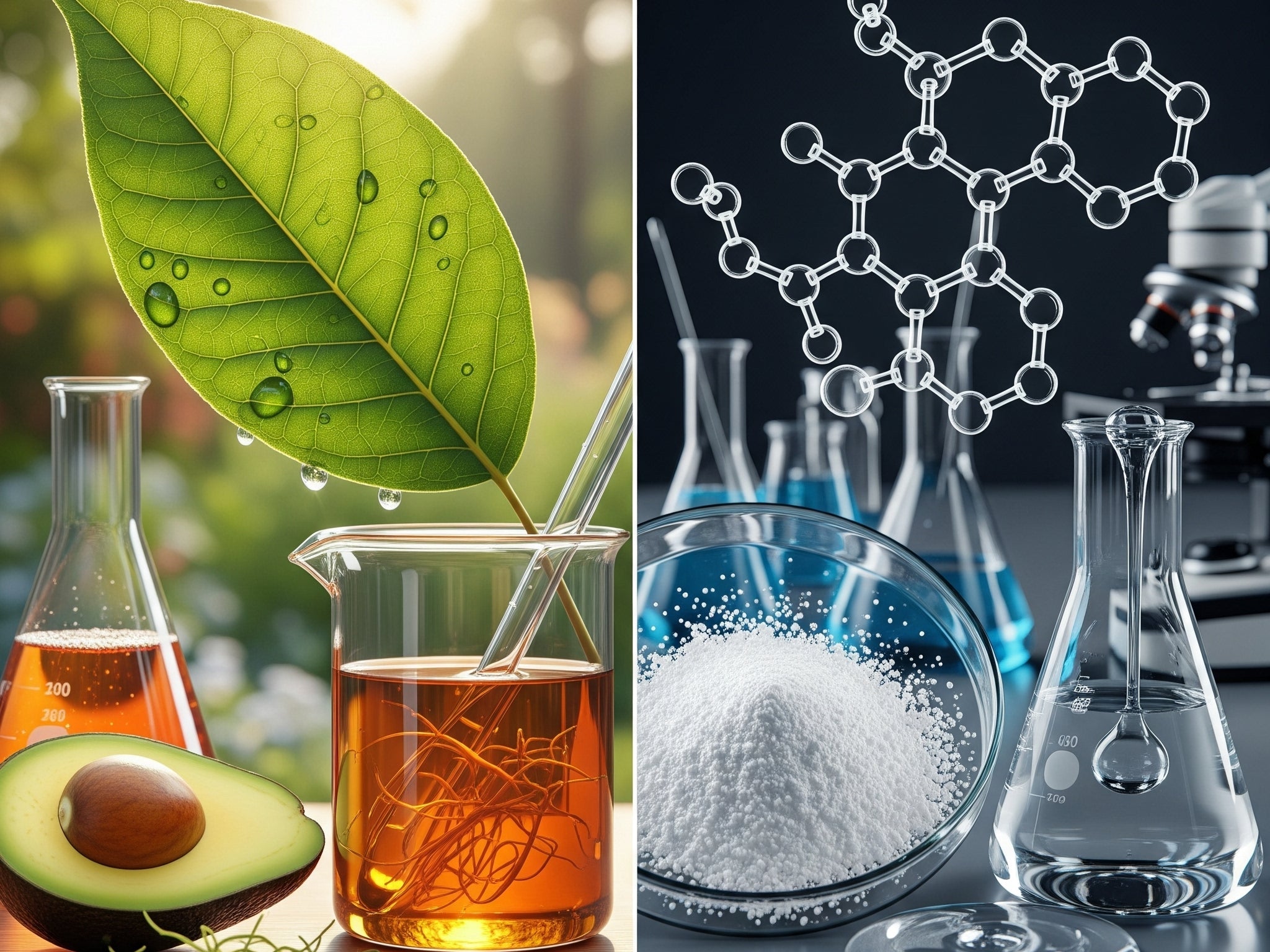 Ativos naturais vs sintéticos: o que realmente importa em fórmulas para peles frágeis?