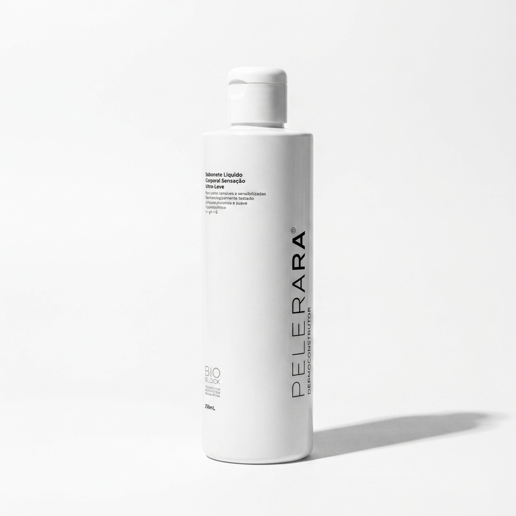SABONETE LÍQUIDO CORPORAL SENSAÇÃO ULTRA-LEVE PELE RARA 250ML